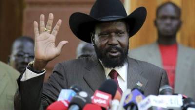 Salva Kiir Mayardit, presidente de Sudán del Sur. Foto EFE/Archivo