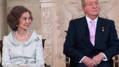 Doña Sofía y Juan Carlos. Foto: El Mundo.