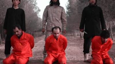 Los terrorista divulgaron el video de una nueva ejecución.