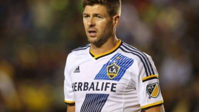 Gerrard llegó en junio del 2015 al Galaxy.