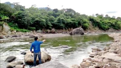 El terreno adonde se construirá la represa está en la zona de la microcuenca La Hondura.