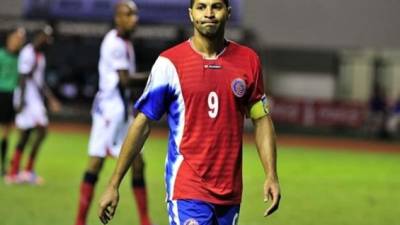 Álvaro Saborío es la segunda baja de Costa Rica para el Mundial.