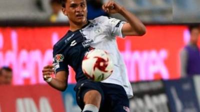 Denil Maldonado tuvo un trabajo aceptable con la camiseta del Pachuca en su primer partido. Foto Twitter Tuzos.