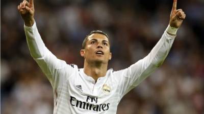 El delantero portugués Cristiano Ronaldo fue la gran figura del partido con cuatro goles.