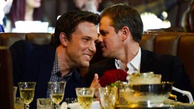 Matt Damon elogia a Ben Affleck.