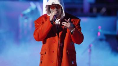 El cantante puertorriqueño Bad Bunny.