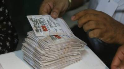 Cada partido recibe 36,000 credenciales para sus propietarios y suplentes de las mesas electorales.