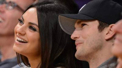 Ashton Kutcher y Mila Kunis.