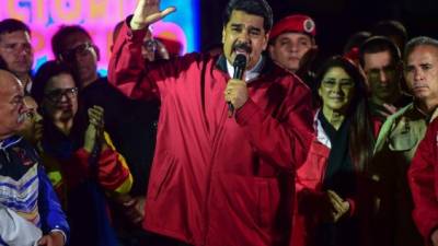 Maduro fue acusado por la oposición de cometer 'el fraude más grande de la historia del país' con su Asamblea Constituyente. AFP.