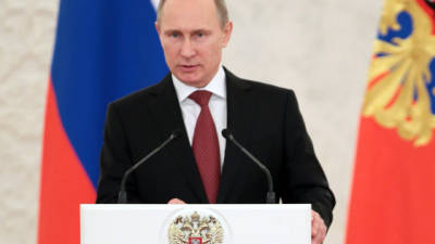 El presidente Vladimir Putin expresó ayer su decisión sobre el Ártico.