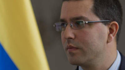 En la imagen, el vicepresidente de Venezuela, Jorge Arreaza. EFE/Archivo