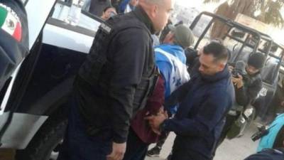 Guerrero fue detenido por alterar el orden en el albergue de los migrantes en Tijuana./Foto: Frontera Info.