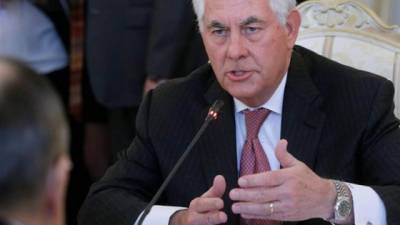 El secretario de Estado de EUA, Rex Tillerson. EFE/Archivo