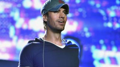 El cantante español Enrique Iglesias.