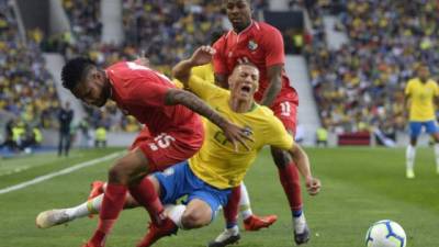 Brasil defraudó en Portugal al empatar sin goles ante Panamá. FOTO AFP.