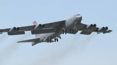 La última vez que un B-52 sobrevoló cielos coreanos lo hizo junto al B-2 (también con capacidad atómica) en el 2013.