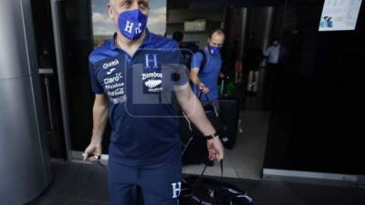 Fabián Coito, DT de la selección de Honduras.