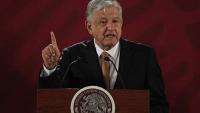 El presidente de México Andrés Manuel López Obrador. EFE