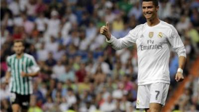 De los cien encuentros ligueros disputados por Cristiano Ronaldo en el estadio Santiago Bernabéu, en 98 fue titular.