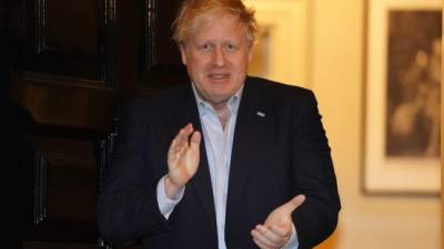 El primer ministro británico, Boris Johnson. Foto: AFP