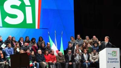 La controversial reforma política italiana se decide en la votación de mañana.