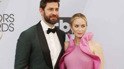 Los actores John Krasinski y Emily Blunt. EFE/Archivo