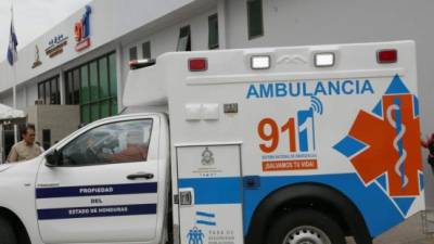 Imagen ilustrativa de una ambulancia del 911.