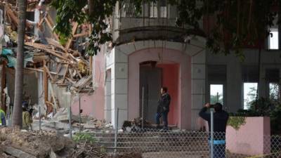 La casa rosada de Escobar permaneció abandonada varios años, e incluso fue vandalizada.