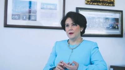 Reina Irena Mejía, directora de País de Banco de Honduras, subsidiaria de Citibank.