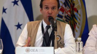 Jorge Quiroga, jefe de la misión de observadores de la Organización de Estados Americanos.