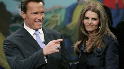 Arnold Schwarzenegger y María Shriver