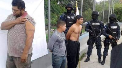Entre los detenidos está un marero de El Salvador que entrenaba a pandilleros de Honduras.