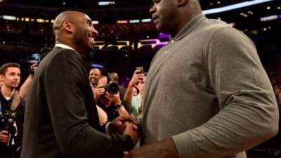 Shaquille O'Neal compartió con la fallecida leyenda Kobe Bryant en los Lakers entre 1996 y 2004.