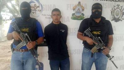 Maynor Josué Matamoros Cano fue capturado en la colonia Óscar A. Flores en Tegucigalpa.