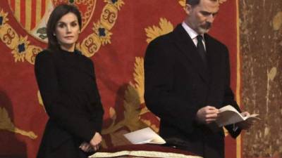 Felipe IV y Letizia, reyes de España. Foto: AFP/Archivo