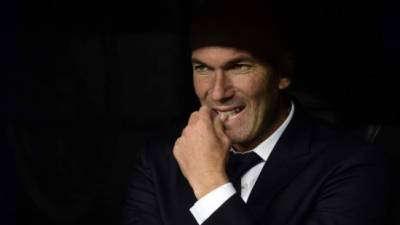 Zidane , nuevo DT del Real Madrid. FOTO AFP.