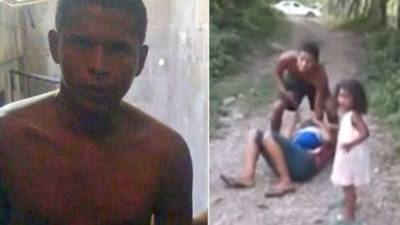 La golpiza quedó registrada en un video que generó repudio en los internautas por la brutalidad con la que el hombre golpeó a la mujer mientras cargaba a su hijo en brazos.