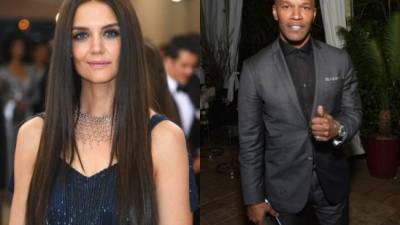 Katie Holmes y Jamie Foxx tienen un romance secreto.