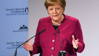 La canciller alemana Angela Merkel. AFP