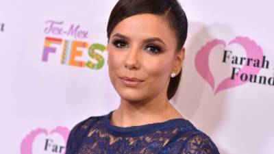 La actriz estadounidense Eva Longoria. Foto: AFP.