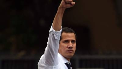 EEUU lidera el grupo de 50 países que reconocen a Juan Guaidó como presidente interino de Venezuela./AFP.