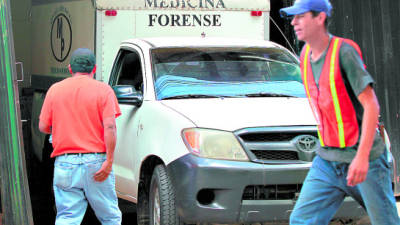 Los cuerpos de los dos hermanos fueron trasladados a la morgue de Tegucigalpa.