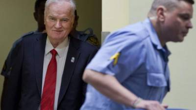 Ratko Mladic fue sentenciado a cadena perpetua por el genocidio en los Balcanes. AFP.