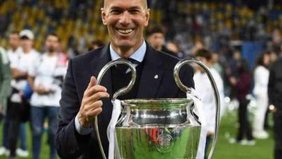 Zinedine Zidane lo ganó todo como DT del Real Madrid.