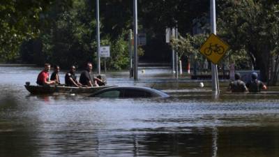 Hasta el momento el paso de Harvey se cobró la vida de 38 personas.// Foto AFP.