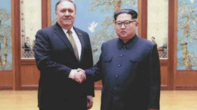 El nuevo secretario de Estado de EEUU, Mike Pompeo, se reunió con Kim Jong-un para planear una cumbre entre el líder norcoreano y Donald Trump.