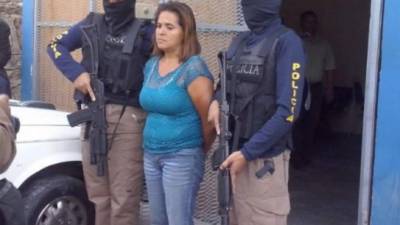 La detenida responde al nombre de Yolanda Delmira Cruz Barahona (48), quien es residente en la colonia Nueva Suyapa.