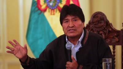 Evo Morales, presidente de Bolivia. EFE/Archivo