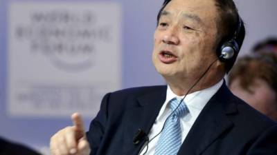 El fundador y CEO de Huawei, Ren Zhengfei. Foto: AFP