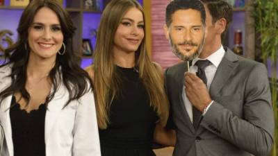 Sofía Vergara asistió al programa de televisión Despierta América. La actriz se casará con Joe Manganiello.